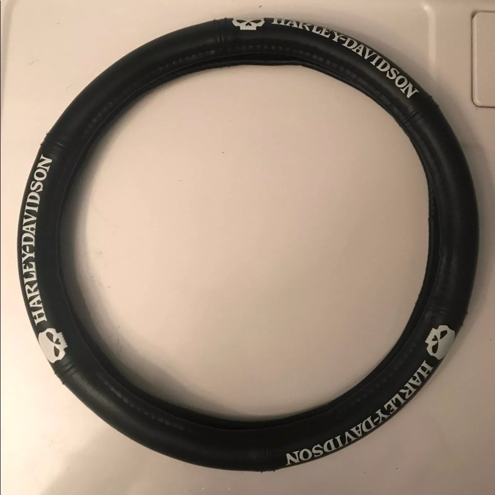 Harley Davidson steering wheel cover